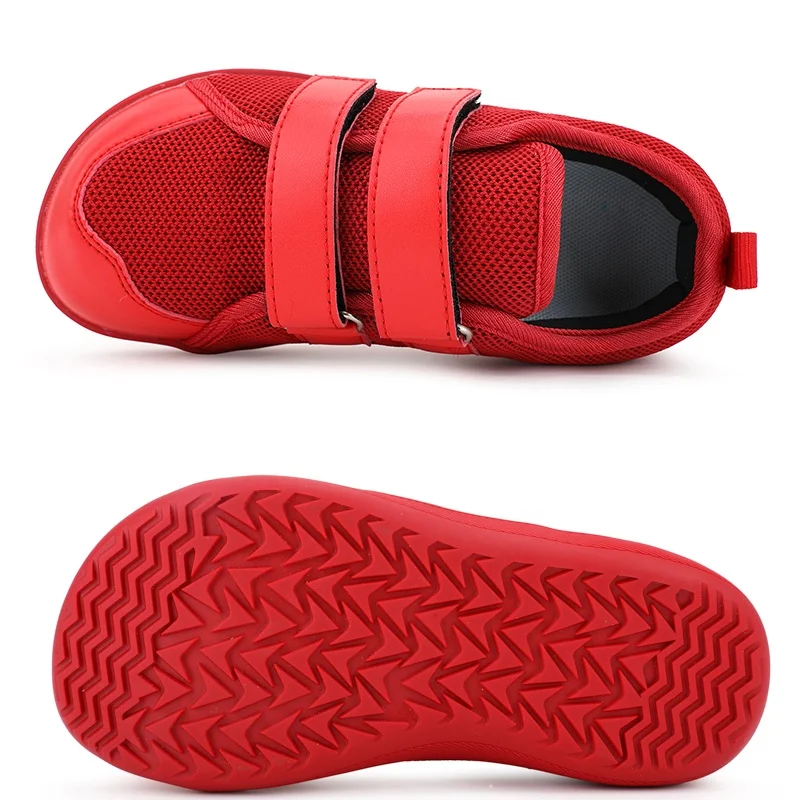 GudaFoot Kids Wide Minimalist Barefoot Shoes Zero Drop Wide Sneaker for Boys/Girls