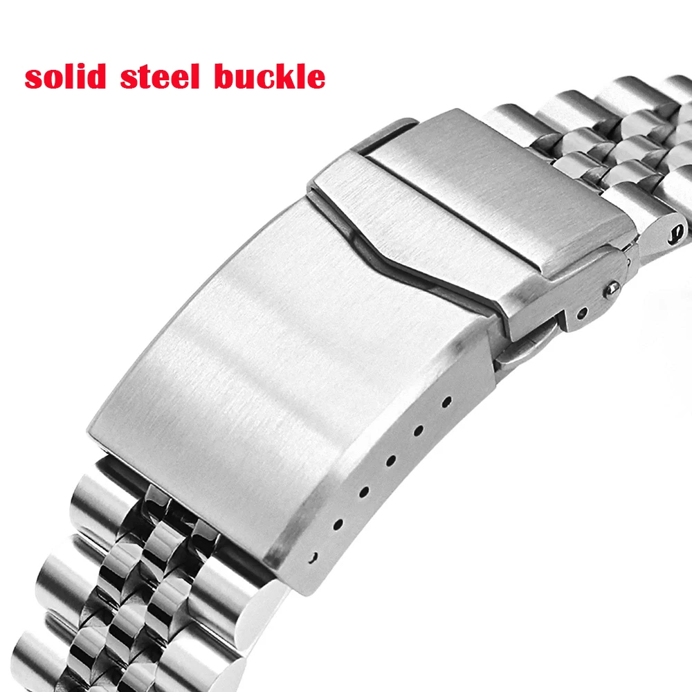 24mm Jubilee Watch Bracelet | Screw Link Watch Bracelet | Jubilee Solid  Seiko 24mm - 20 - Aliexpress