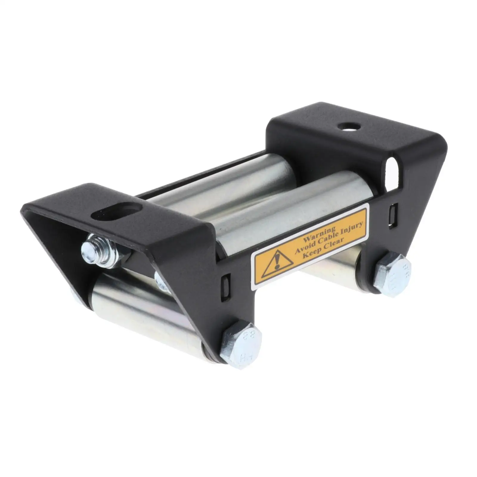 Universal ATV Winch Roller Fairlead Galvanized For 4500LB or Less UTV Alloy