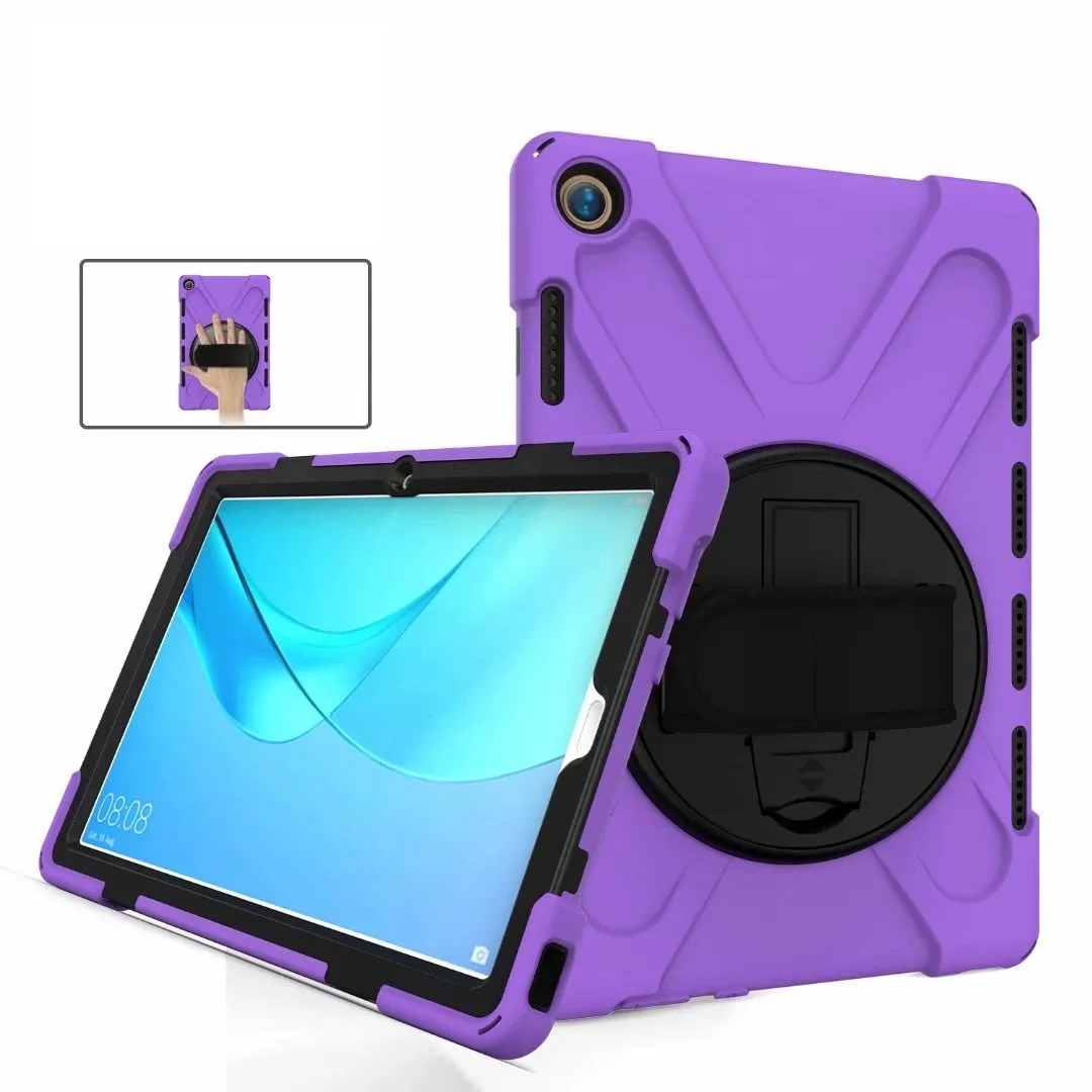 nova armadura para huawei mediapad caso pro alça de mão prova choque suporte para huawei caso