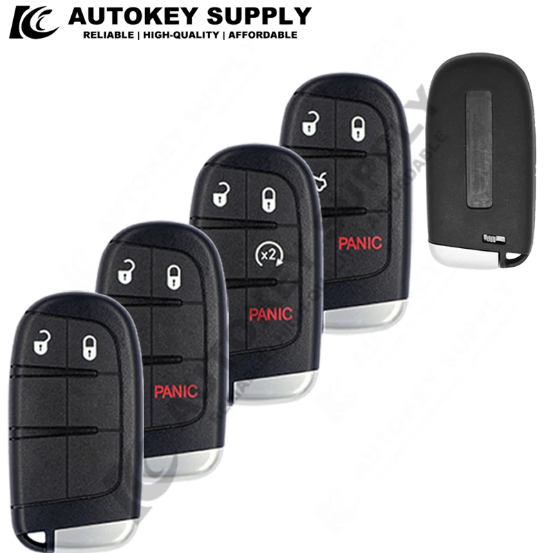 

Умный корпус ключа дистанционного управления для Jeep Renegade Compass Cherokee Dodge Ram 1500 Journey Charger 1500 AKJPS188