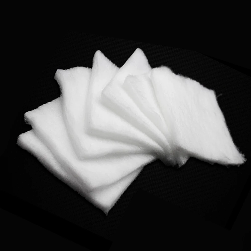 500pcs Thick Cotton Pads 100% Cotton Permanent Makeup Pigment Wipe Pad Disposable Facial Cleaner Nail Cleaning Wipes 4