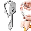 Multitool Key Universal Keys Gear Clips Measuring Adjustable Portable Home Hand Tool Key Ring Wrench Set 1