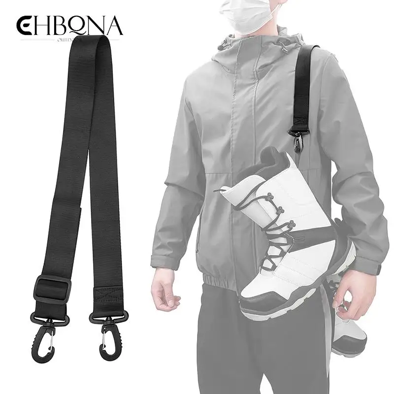 

Winter Snowboard Shoulder Strap Skis Belt Nylon Materials Handle Fastener Straps Roller Skates Protect Sports Skiing Accessories