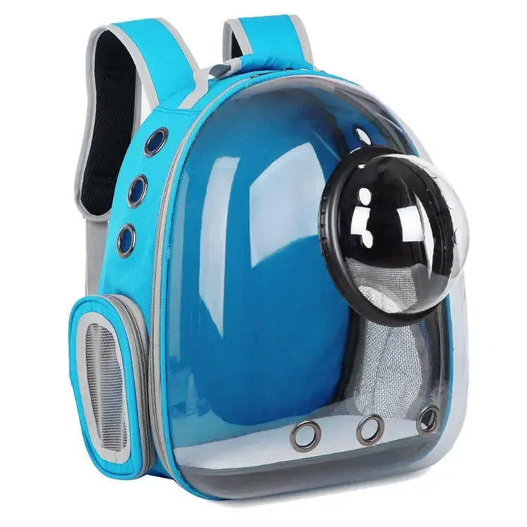 Pet cat carrier Backpack Mesh camouflage outdoor travel product Breathable shoulder handling bag puppy cat