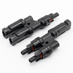 Solar PV Multi Parallel Branch Connectors - Male & Female Adapter Pair (1 Pair)