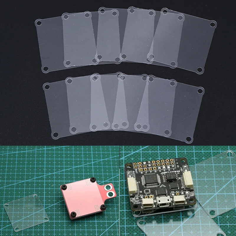 Panneaux de montage FPV transparents 20x20mm 30.5x30.5mm lot 5/10