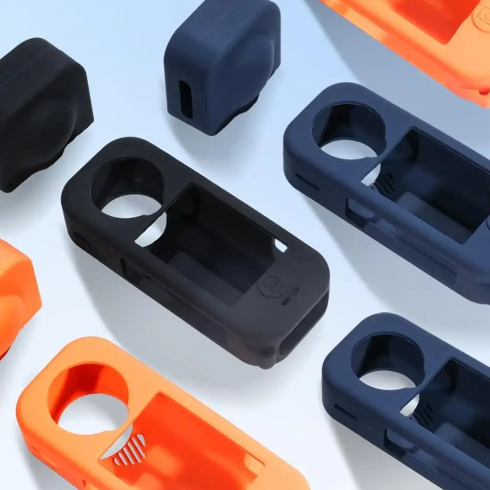 Premium Silicone Protective Cover for Sports Action Video Cameras - Enhanced Durability and Protection