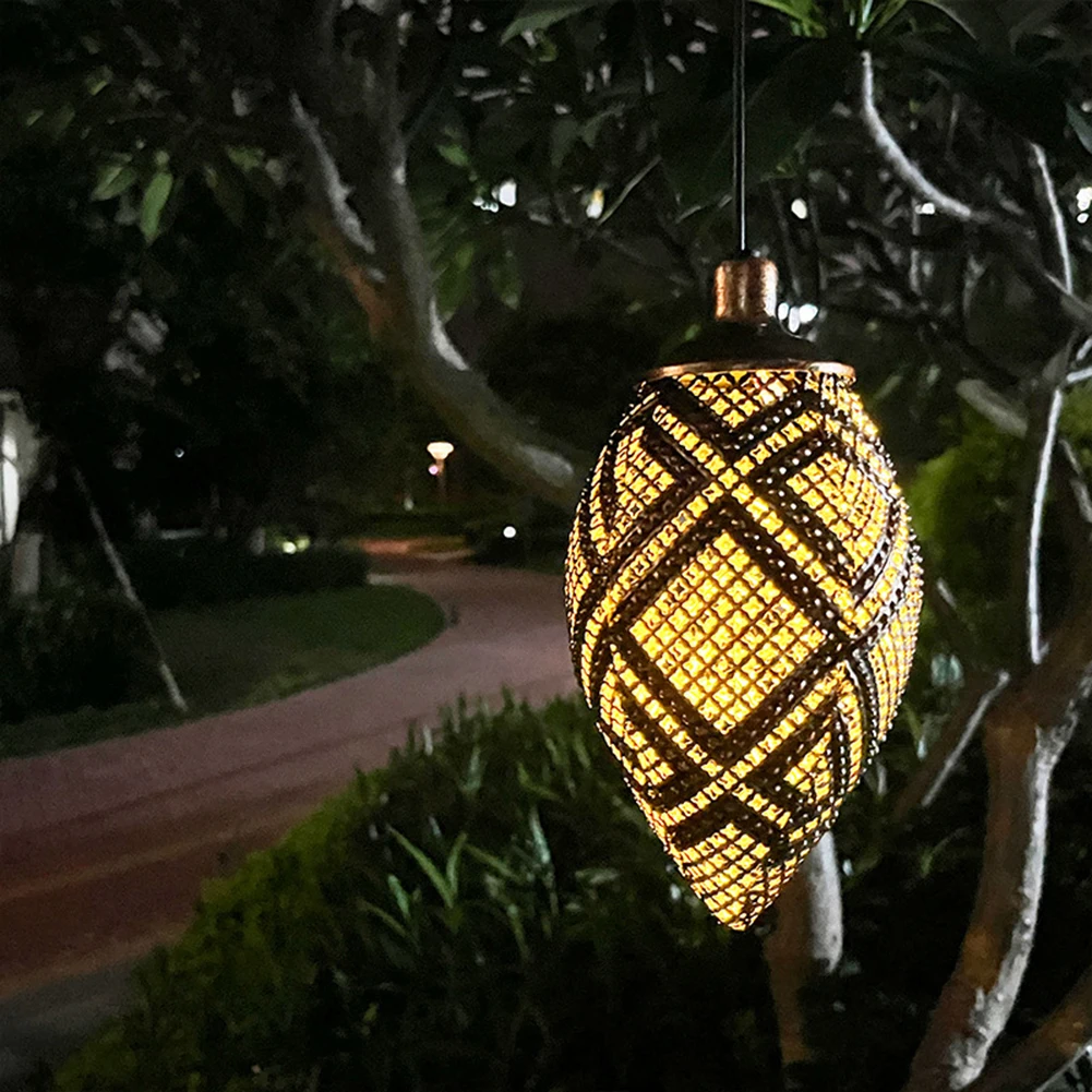 Solar Light Light Last Up To 12H IP 65 Waterproof Decorative Hanging Light for Patio, Tree, Garden . 2