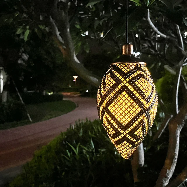 Solar Light Light Last Up To 12H IP 65 Waterproof Decorative Hanging Light for Patio, Tree, Garden . 2