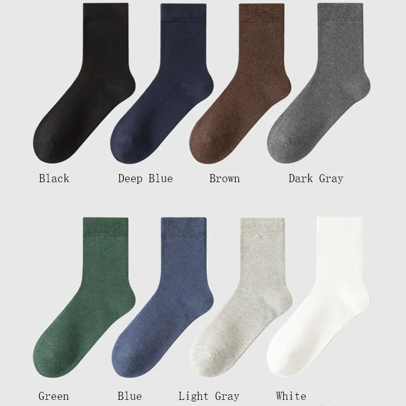 Men Cotton Socks OEM Male Middle Tube Socks Custom Printing Cotton Socks For Man Business Soft Socks 12 S743d94cfd3bb4d20aed30adf58c2a4d0g