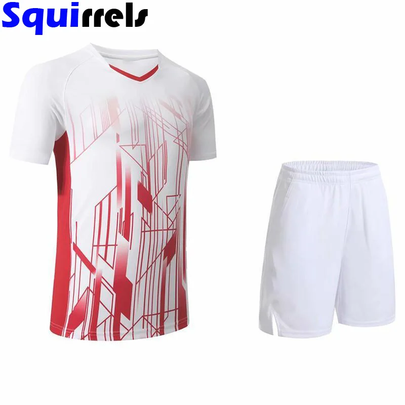

Men's badminton suit short-sleeved sportswear spring summer autumn short T shirt Competition quick-drying table tennis clothing