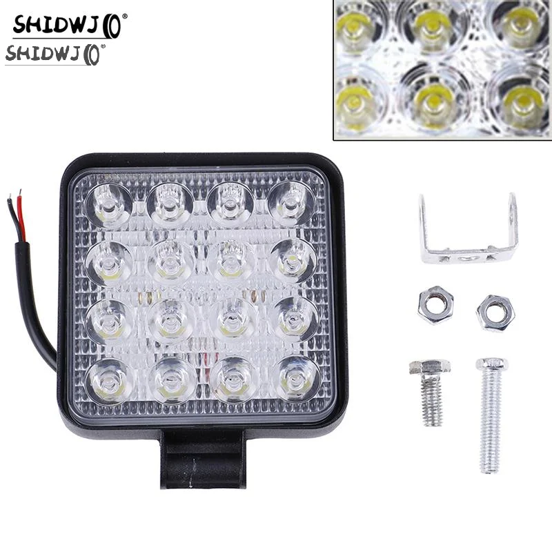 Led Light Bar 4inch 48W Led Bar Led Car Light For Led Bar Offroad SUV ATV Tractor Boat Trucks Excavator 12V 24V Work Light - 2