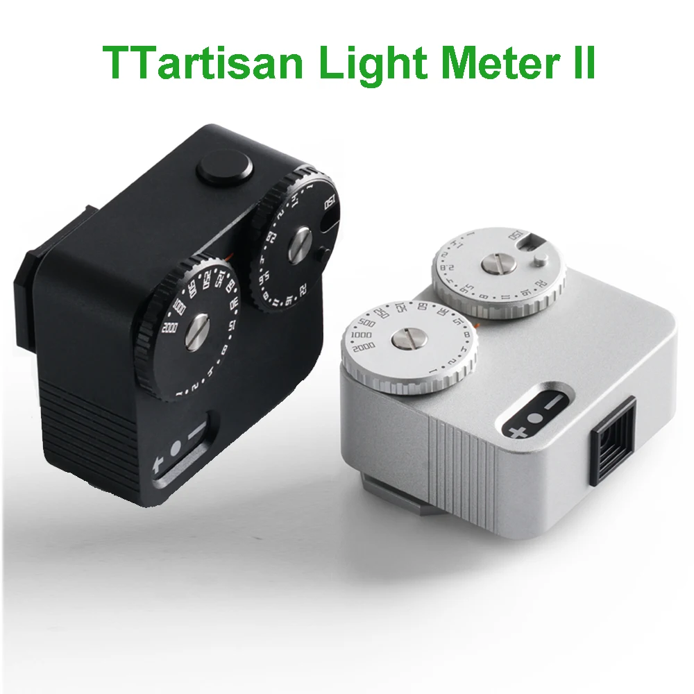 

TTArtisan Light Meter II Cold Shoe for DSLR Camera Light Meter 23 Shutter Speed Photography Accessories