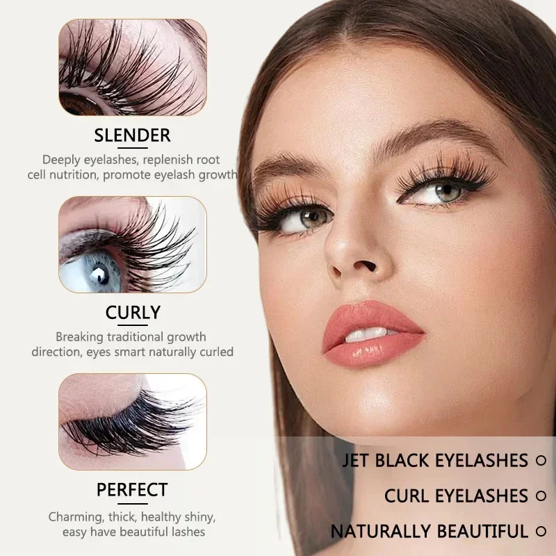 Eyelash Growth Serum 7 Days Natural Eyelash Enhancer Lash Treatment Makeup Eye Care Products