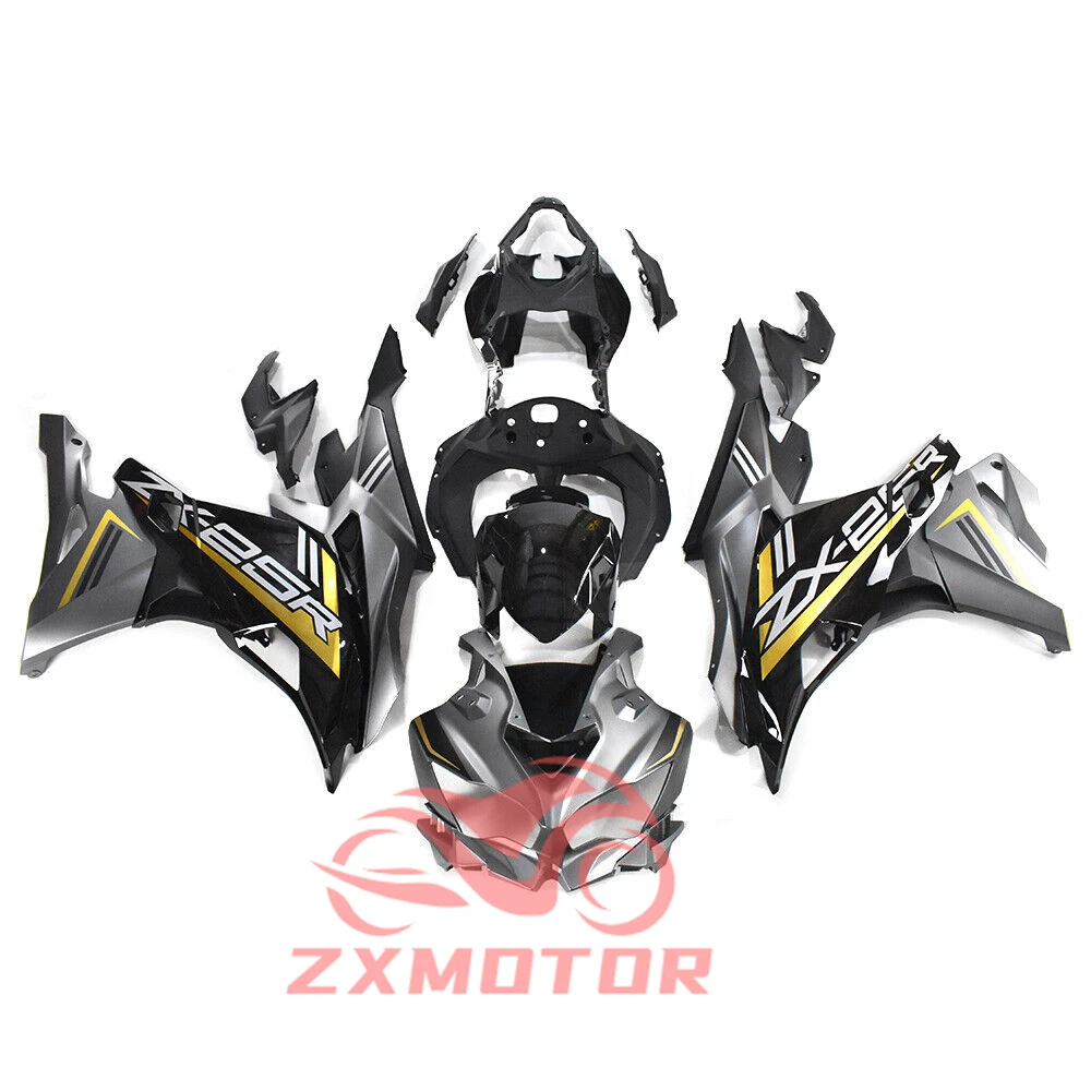 

Запасные части для KAWASAKI ZX25R 21 22 комплект обтекателей ZX 25R 2021 2022 ZXMT Инжекция Rebuil обтекатели