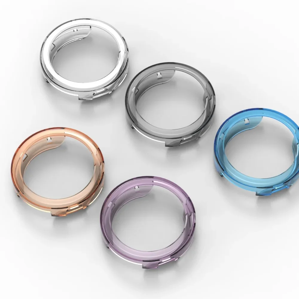 Transparent TPU Protective Case for Smartwatch - Bumper Shell Accessory