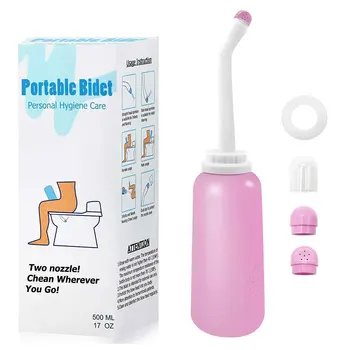 500ML Baby Shower Bidet Mamma Peri Bottiglia per elementi essenziali dopo il parto Cura femminile MomWasher per la pulizia del recupero perineale