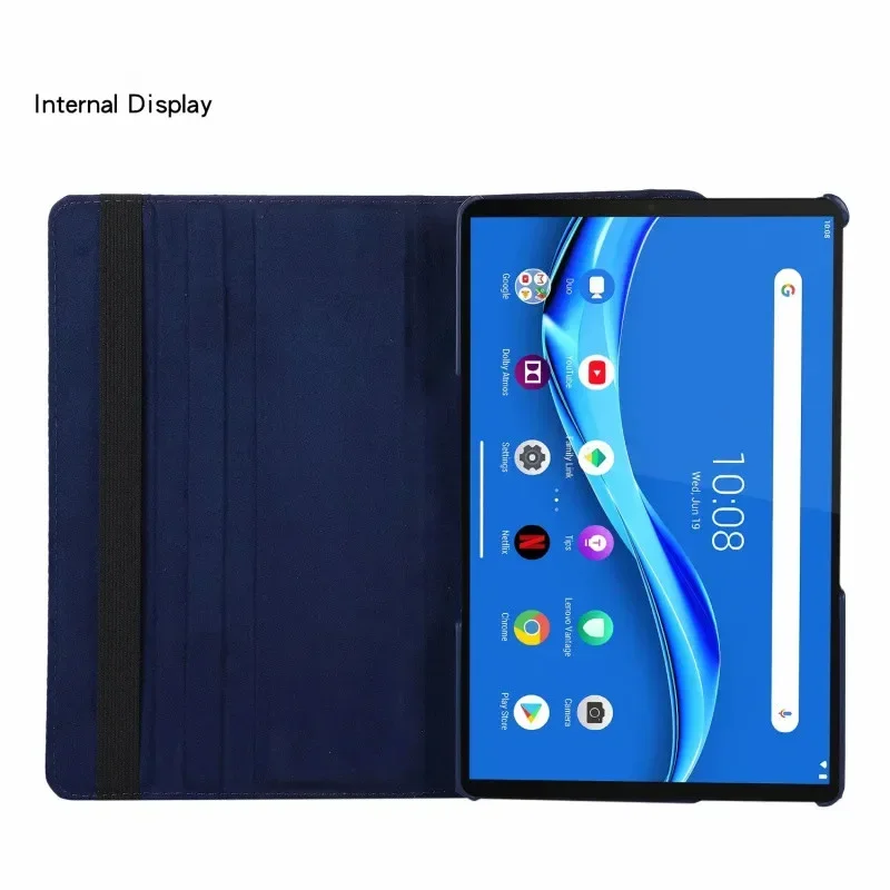 Premium PU Leather Rotating Flip Stand Smart Cover