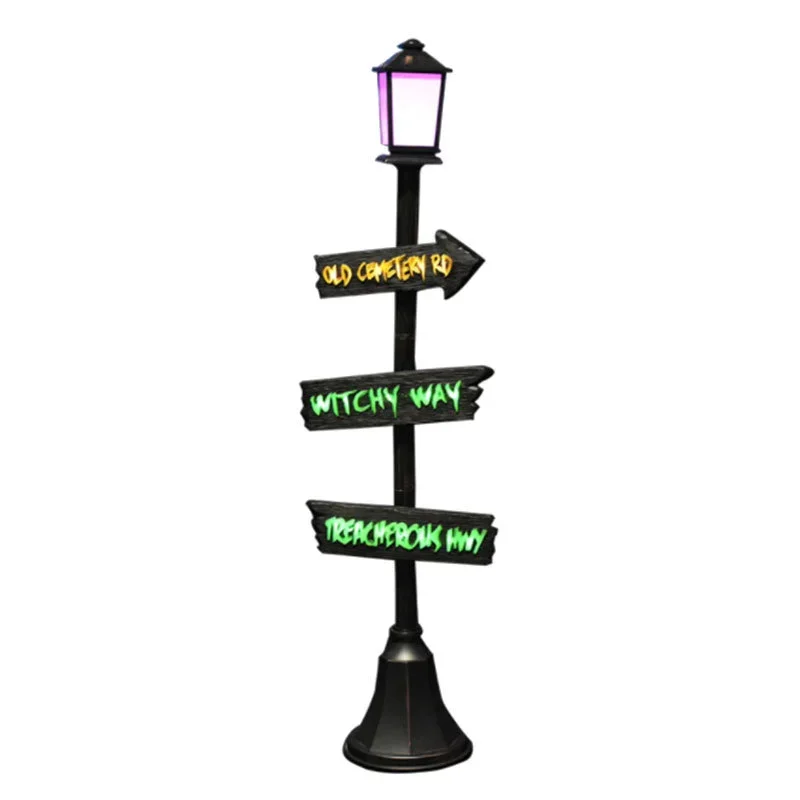 HalloweenAnimatronicDisplayGhostFestivalDecorationPropsGlow