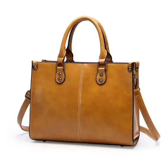 

Fashion Retro Women's Handbags Large Capacity Casual Shoulder Ladies Bags Business Embroidery Thread Ladies Diagonal Handbags