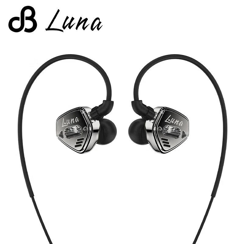

Наушники DEBAUCHE BACCHUS DB LUNA, гибридные Hi-Fi наушники IEMs с кабелем MMCX