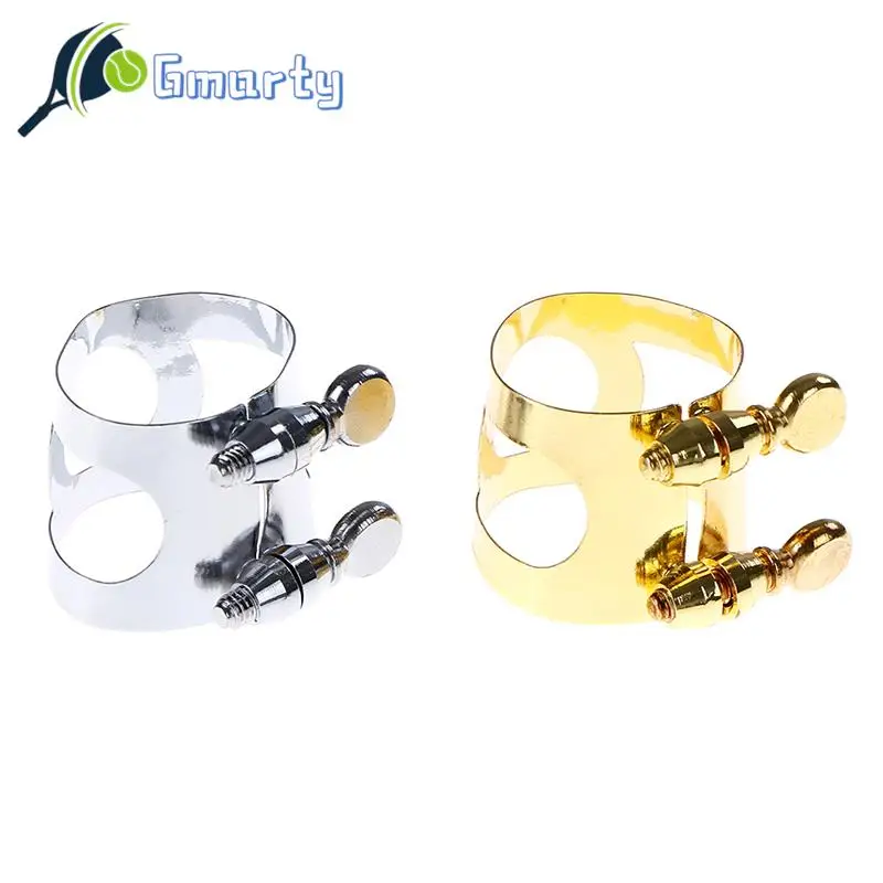 Mouthpiece Clarinet Ligature Clip Fastener for Clarinet Parts Metal Gold & Silver Color Stainless steel Mouthpiece Protection