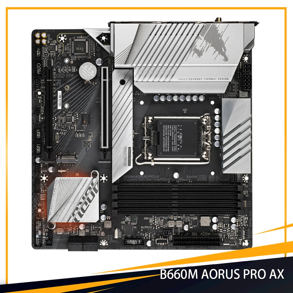 B660M Aorus Pro Ax Ddr5 Per Gigabyte Lga1700 Supporto 12Th Cpu 4 * Ddr5 128Gb Micro Atx Scheda Madre Desktop Nave Veloce Di Alta Qualità