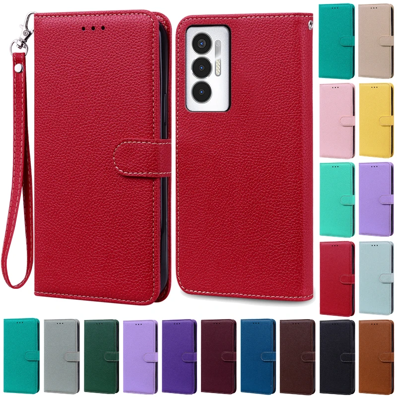 Premium Wallet Leather Flip Cover - Elegant Phone Case with Bumper Protection