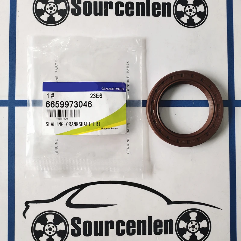 6659973046 Genuine Crankshaft Front Oil Sealing for Ssangyong Korando C Actyon Rexton 6659973646