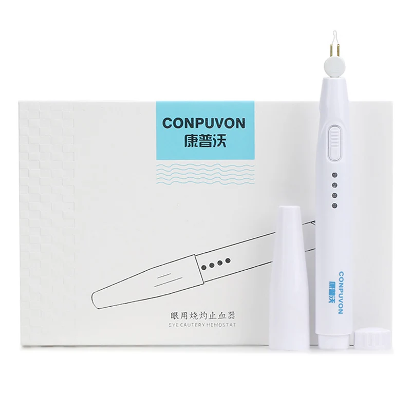 Compvo portable electrocoagulation pen hemostatic device surgical plastic ophthalmology electric cautery knife tool Compvo Tools ophthalmic electric coagulation pen double eyelid hemostatic charger electric cautery pen