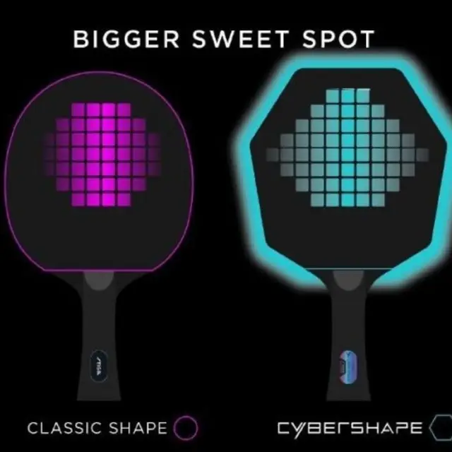 Ayus Pure Wood Cybershape Table Tennis Blade Light Weight Horizontal Beat Table Tennis Racket Hitting Area Increases By 5% 4