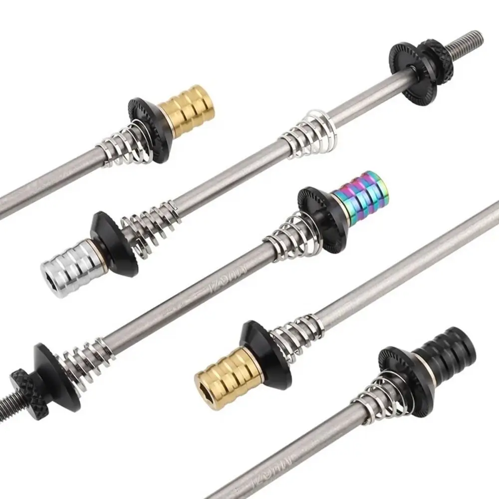 

74mm/85mm/100mm Quick Release Skewers 130-135mm Anti-Theft Bicycle Steel Skewers Cycling Parts Bicycle Quick Release Lever