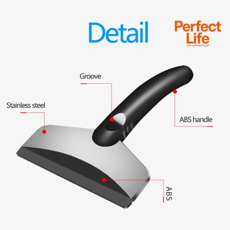Car Snow Shovel Car Windshield Snow Removal Scraper Ice Shovel Window Cleaning Tool for All Accessories Removal