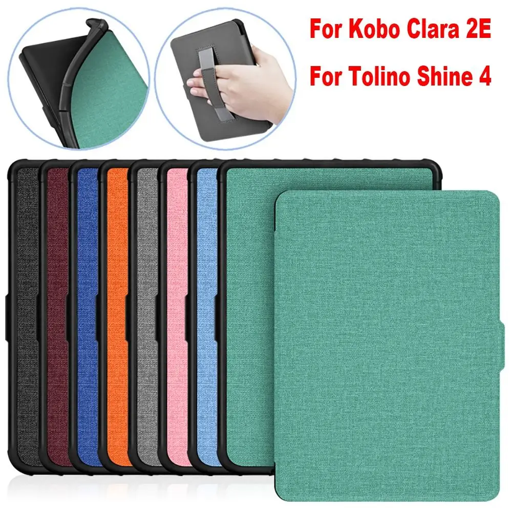Auto Sleep/Wake 6 Pollici E-Book Reader Case Tpu Antiurto N506 Funda Per Tolino Shine 4 Hand Holder Per Kobo Clara 2E 2022