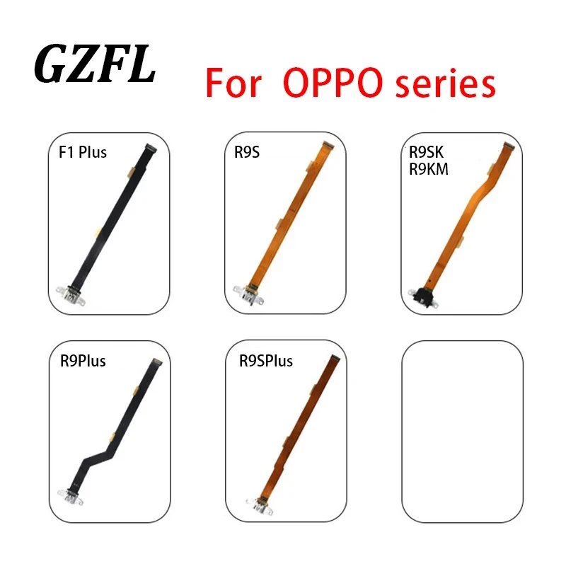 

USB Charging Dock Flat Cable For OPPO F1Plus R9S R9SK R9KM R9SPLUS tail plug cable charging cable interface