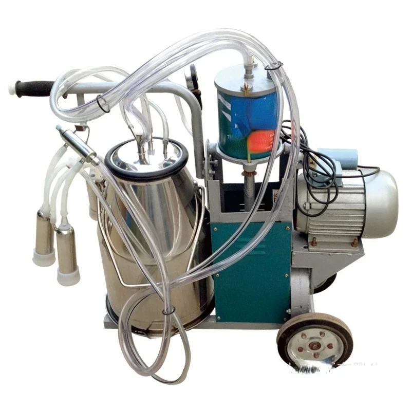 

Economical mobile piston milking small milking machine for home use