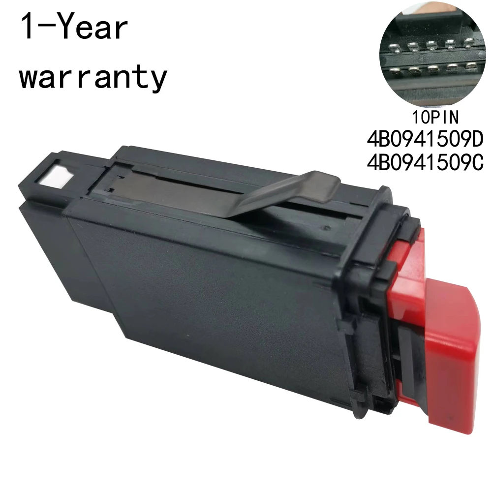 Interruttore Luce Di Emergenza Per Audi A6 S6 2000-2005 Rs6 2003-2005 A6L 2000-2005 4B0941509D