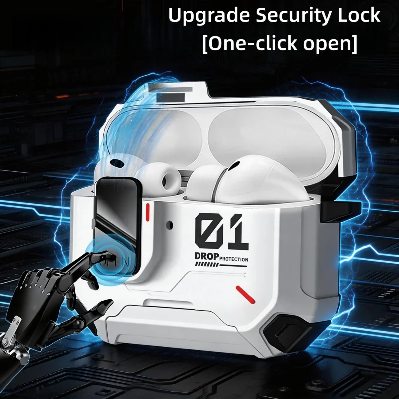 Shockproof Magnetic Lock Magsafe Case