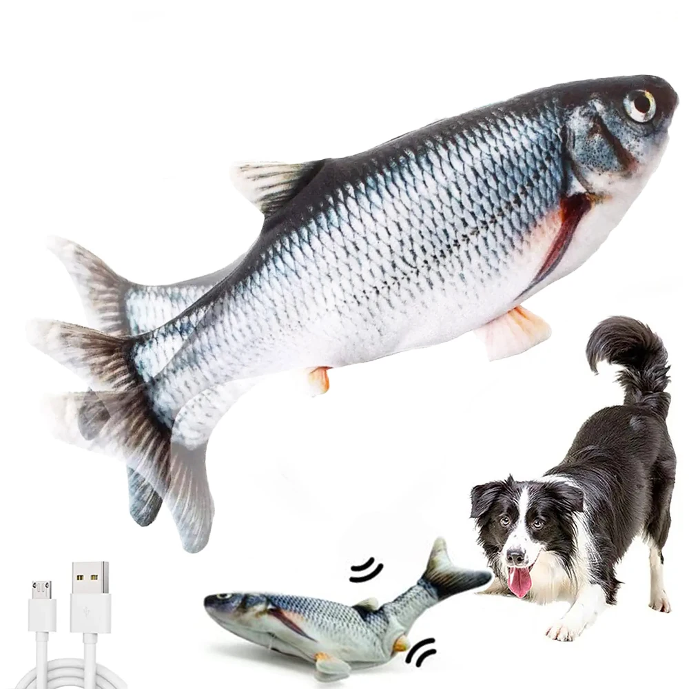 DogToysFloppingFish105UpgradedFloppyFishforSmallDogsWiggle