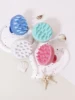 1PCS scalp massage shampoo brush, soft silicone hair used to remove dandruff and exfoliate 1