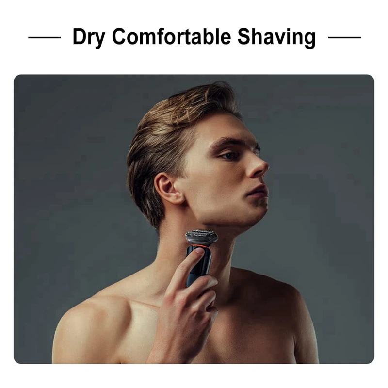 53B Shaver Foil & Cutter Replacement Part For Braun Series 5, Razors 5020S, 5018S, 5050Cs, 6020S, 6075Cc, 6072Cc