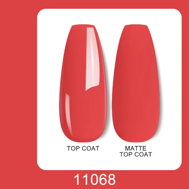 Arte Clavo 15ml Brown Coffee Color UV Gel For Nail Gel Nail Polish Varnish Hybrid Glitter Decoration Base Top Coat Set 11068