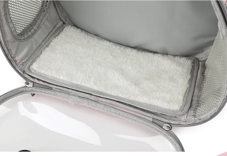 Pet Backpack Ferret Carrier Transparent small animal carrier coolgiftpoint