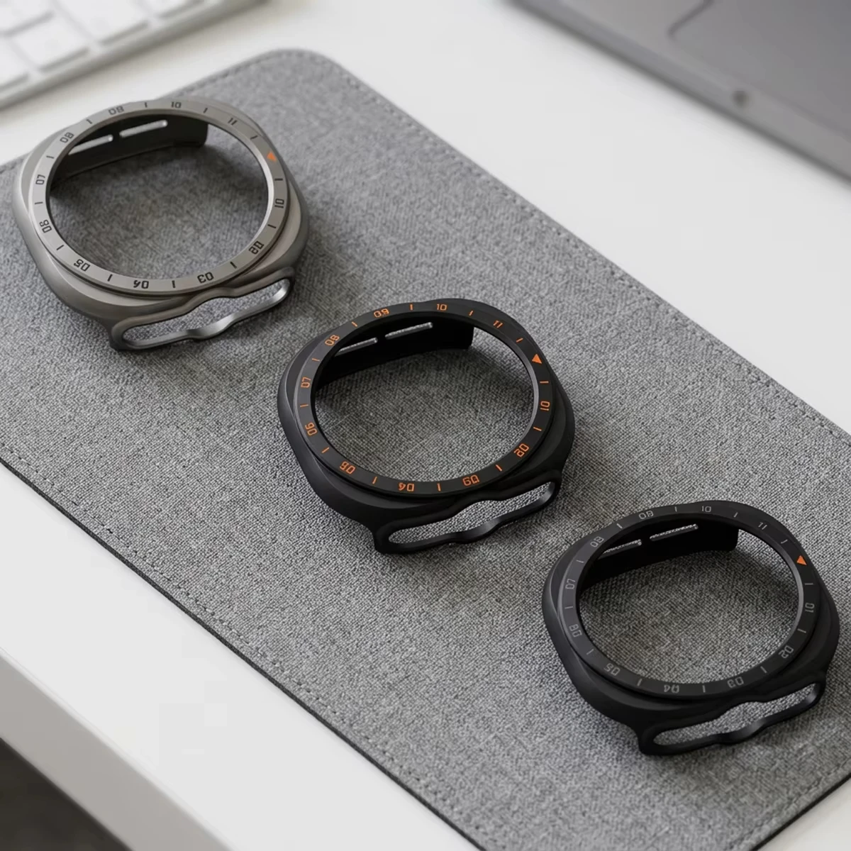 Hollow Protective Shockproof Hard PC Bumper Case for Smartwatch - Ultra Durable Design