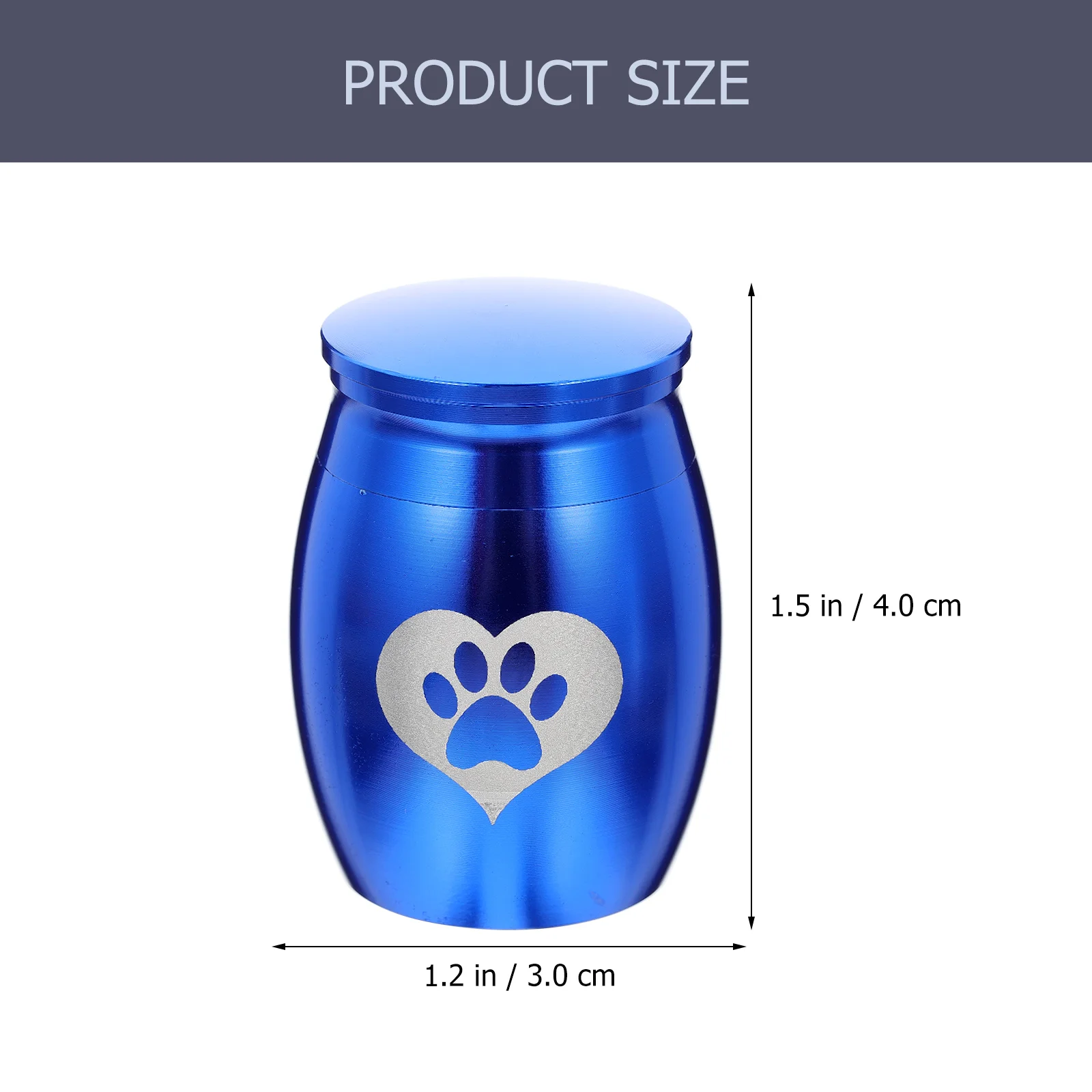 Memorable Pet Urn Delicate Cremation Urn Lovely Pattern Cat Pet Supply