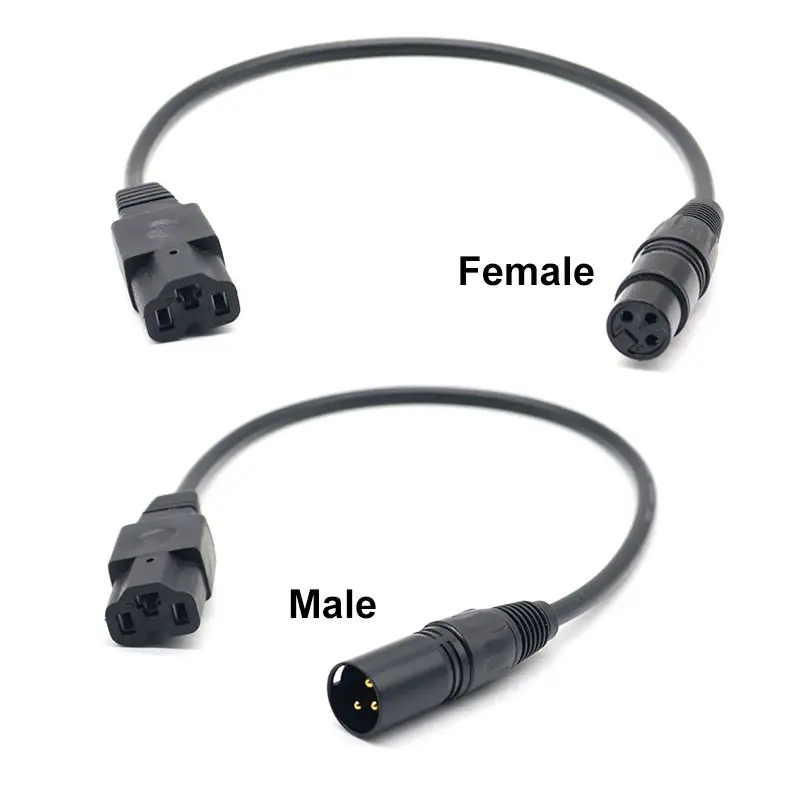 XLR charge cable (male) for charger