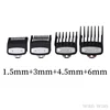 1.5mm 3mm 4.5mm 6mm Limit Comb For Wahl Electric Clipper Hair Clippers Guard Barber Shop Professional Cutting Guide Comb Y0731 4