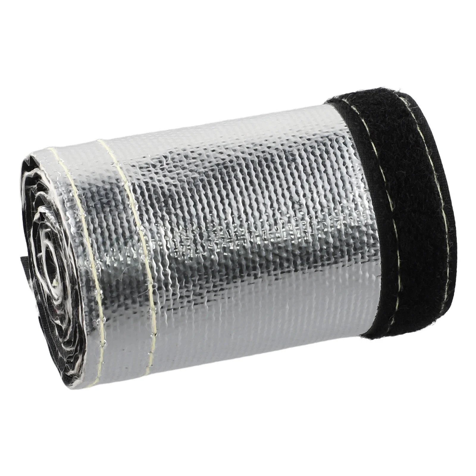 Metallic Heat Shield Sleeve Car Heat Protection Film Fireproof Insulation Mat 2000&deg; Radiant Shielding Sleeve