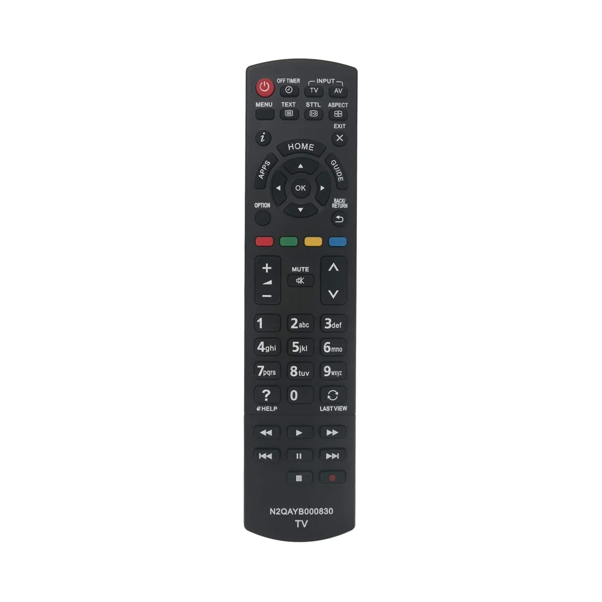 Telecomando Tv Sostitutivo Compatibile Per Panasonic Muslimate Television